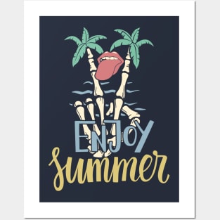 Enjoy Summer Posters and Art